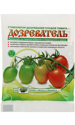 ДОЗРЕВАТЕЛЬ стимулятор дозревания плодов томата 1,7 мл