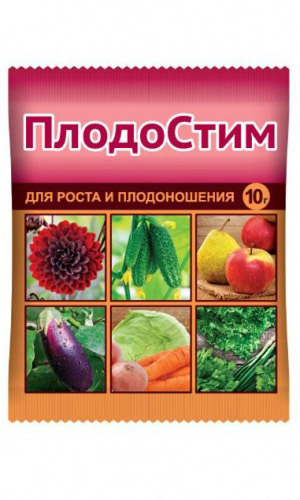 ПлодоСтим 10 г – стимулятор роста, цветения и плодоношения!