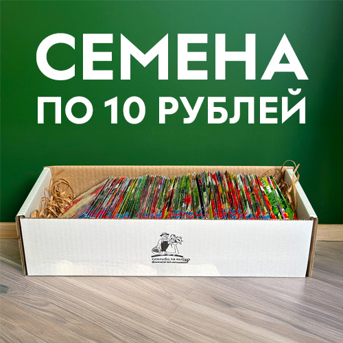 Семена по 10 рублей